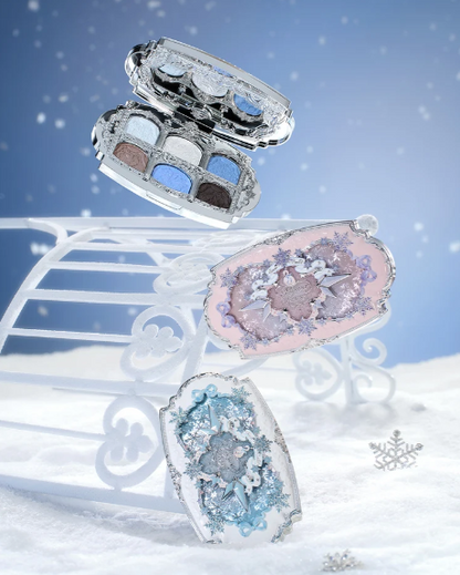 Flower Knows Snow Ballet Six-Color Satin Makeup Palette