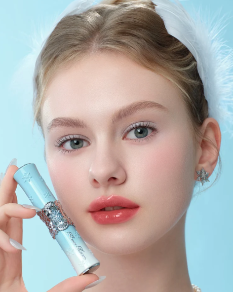 Flower Knows Snow Ballet Lip Duo