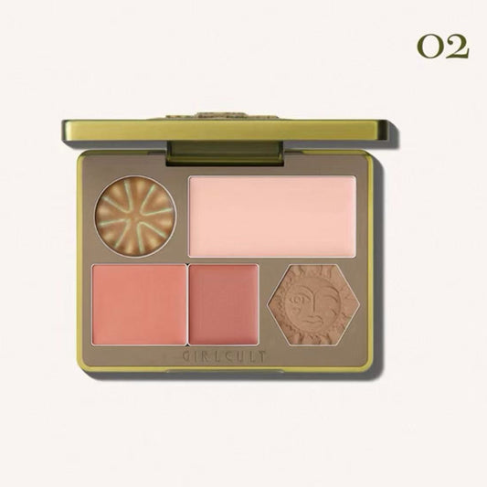 GIRLCULT - Compendium of Materia Medica Series Facial Makeup Palette - 2 Types
