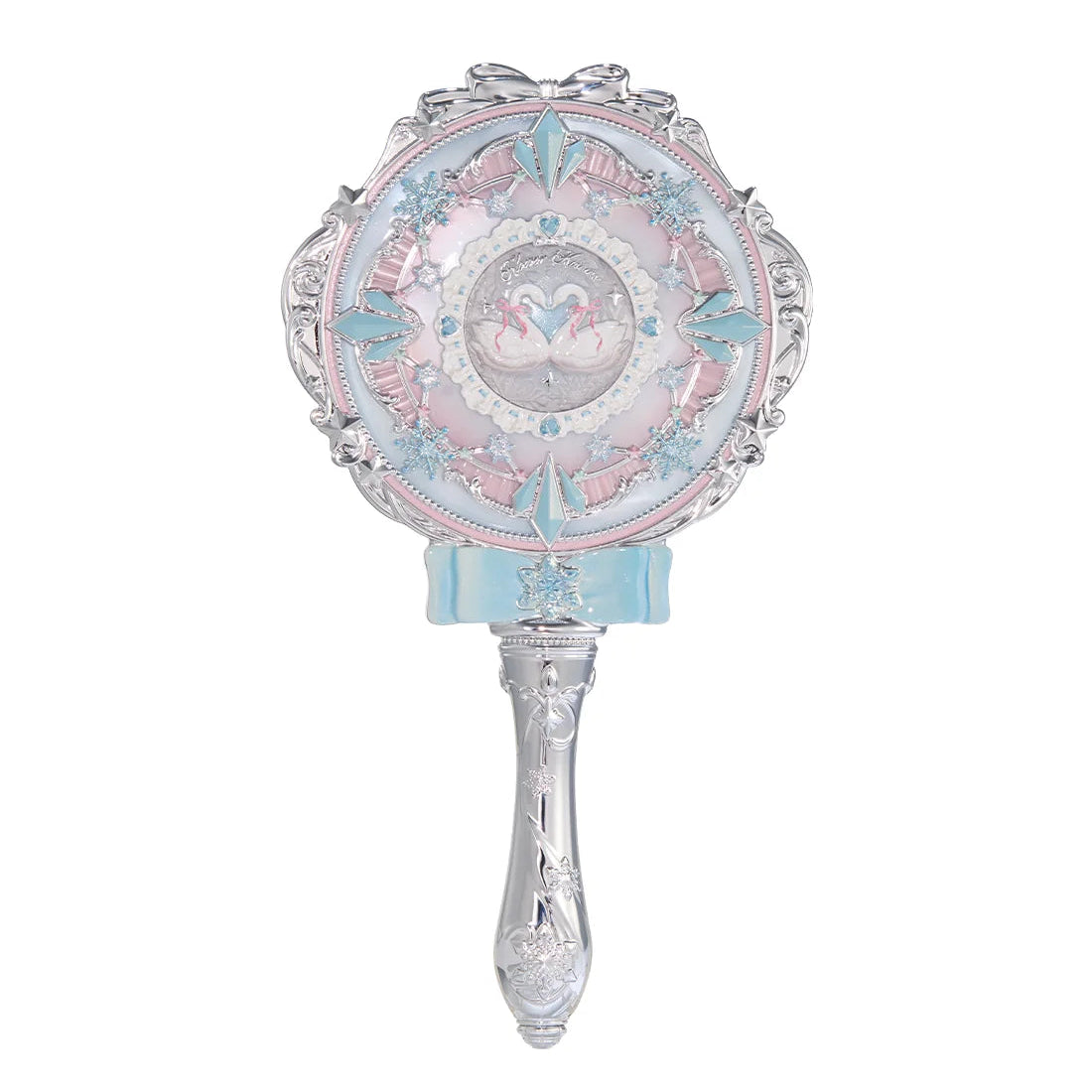 Flowerknows Snow Ballet Hand Mirror