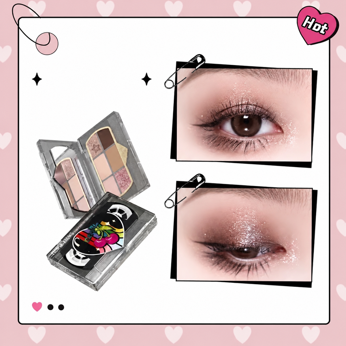 Flower Knows Vinyl Record Eyeshadow Palette